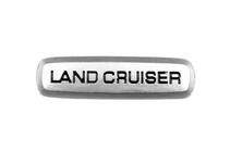 Toyota Land Cruiser Aluminium Emblem für Fußmatten (1 Stk) Foto 1