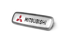 Mitsubishi Aluminium Emblem für Fußmatten (1 Stk) Foto 2
