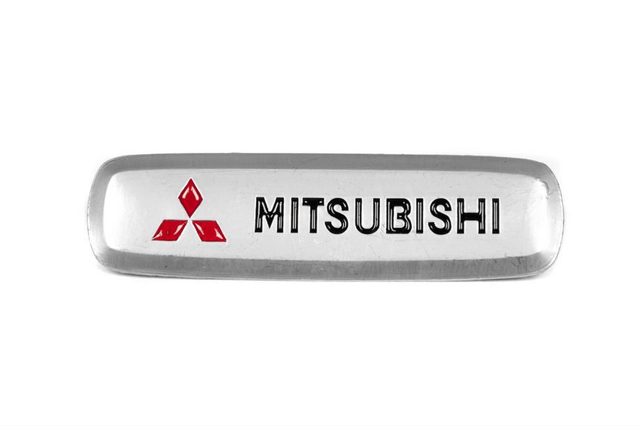 Mitsubishi Aluminium Emblem für Fußmatten (1 Stk) Image