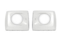 Mercedes G class W463 2018-2024 Scheinwerferabdeckungen (2 Stk, Weiß, Original) Foto 1