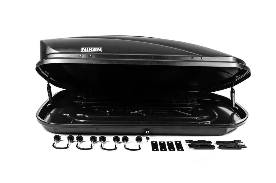 Dachbox Niken schwarz (450 L) Foto 8