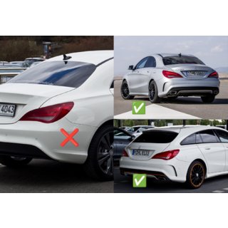 Premium Schmutzfänger für CLA45 (4 Stk) Mercedes CLA C117 2013-2019 Foto 2
