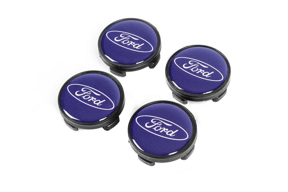 Ford Felgendeckel 53/51mm Blau frd5351bl (4 Stk) Foto 2