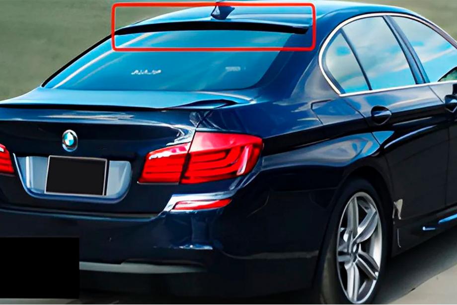 BMW 5 Series F10/F11 2010–2016 Heckspoiler DPT (für F10, Schwarz Glanz) Image