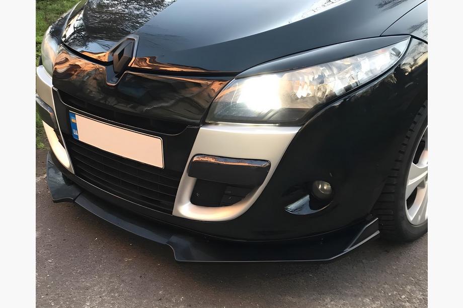 Universelle Frontlippe DPT V-1 (ABS, Schwarz Glanz) Foto 3