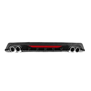 Universeller Heckdiffusor DPT AMG Style V-1 (ABS) (Grau+Schwarz) Foto 1