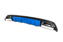 Universal Heckdiffusor DPT V-3 (ABS) (Blau+Schwarz Glanz) Foto 2