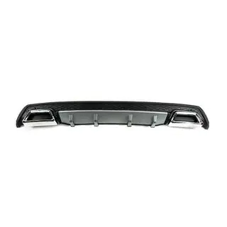 Universeller Heckdiffusor DPT V-4 (ABS) (Grau + Schwarz Glanz) Foto 1