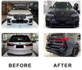 BMW X7 G07 2019- Paradigm Black Knight V1 Bodykit-Set (für M-Sport 2018-2022) Foto 2