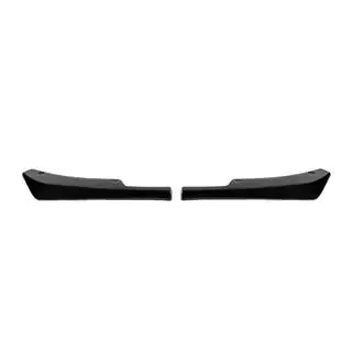 Universelle Flap Heckstoßstangenabdeckung DPT (ABS) (2Stk) (Schwarz Glanz) Foto 4