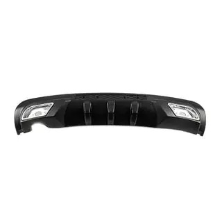 Universeller Heckdiffusor DPT Sport V-2 (ABS) (Schwarz Glanz) Foto 2