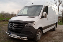 Mercedes Sprinter W907/W910 2018- Frontschutzbügel unten Shark Foto 1