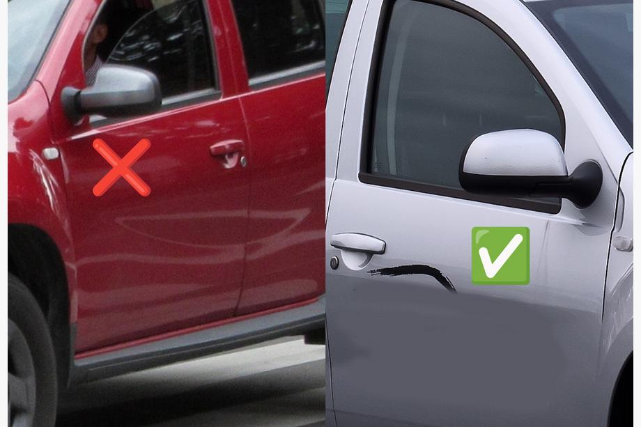 Renault Duster 2008–2017 Spiegelabdeckungen BMW-Style (2 Stk) V-1 Foto 4