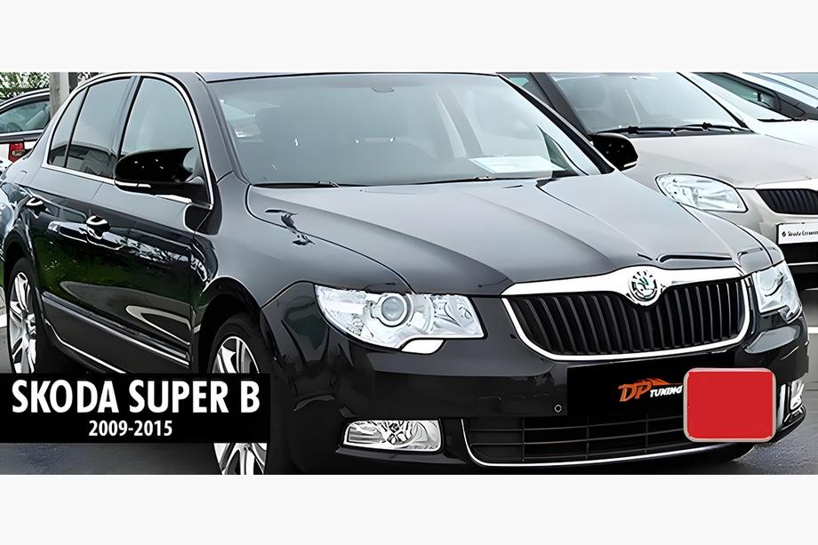 Skoda Superb 2009-2015 Spiegelabdeckungen BMW-Style (2 Stk) Foto 5