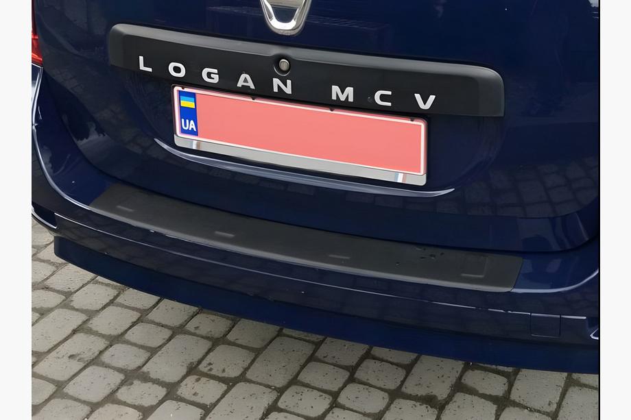 Renault Logan MCV 2013-2022 Heckstoßstangenabdeckung (ABS, Esa) Foto 1