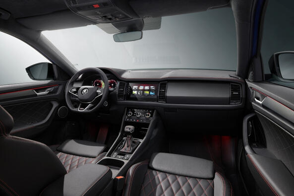 Testbericht zur Sportversion des Skoda Kodiaq RS Crossover Foto 5