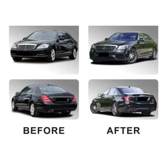 Facelift Bodykit auf W222 AMG S63 Foto 4