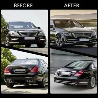 Facelift Bodykit auf W222 AMG S63 Foto 3