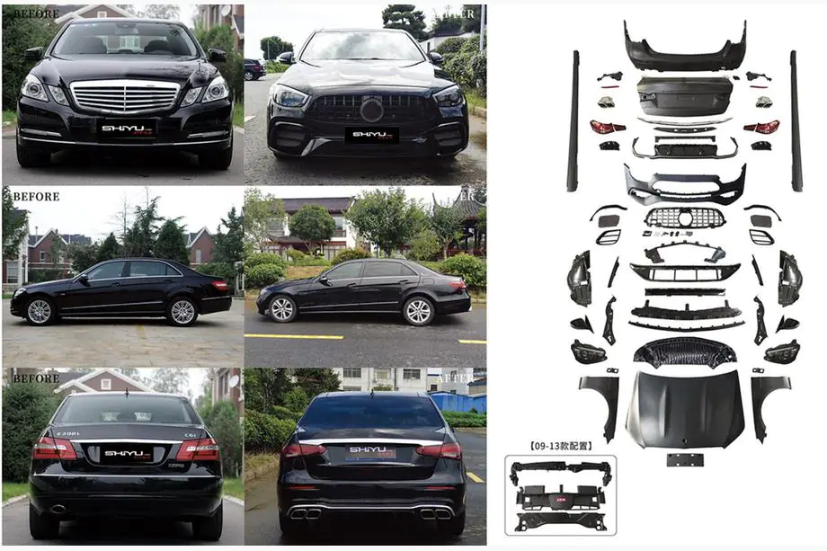 Mercedes E-class W212 2009-2016 Facelift Paket auf W213 E63 AMG 2024 Image