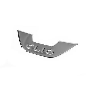 Chrom Rahmen Frontemblem Carmos (Edelstahl) Renault Clio IV 2012-2019 Foto 3