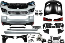 BMW 5er G30/G31 2017–2023 Facelift Kit mit Motorhaube und Kotflügeln (im M5 Competition 2021) Foto 2
