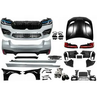 Facelift Kit mit Motorhaube und Kotflügeln (im M5 Competition 2021) BMW 5er G30/G31 2017–2023 Foto 2
