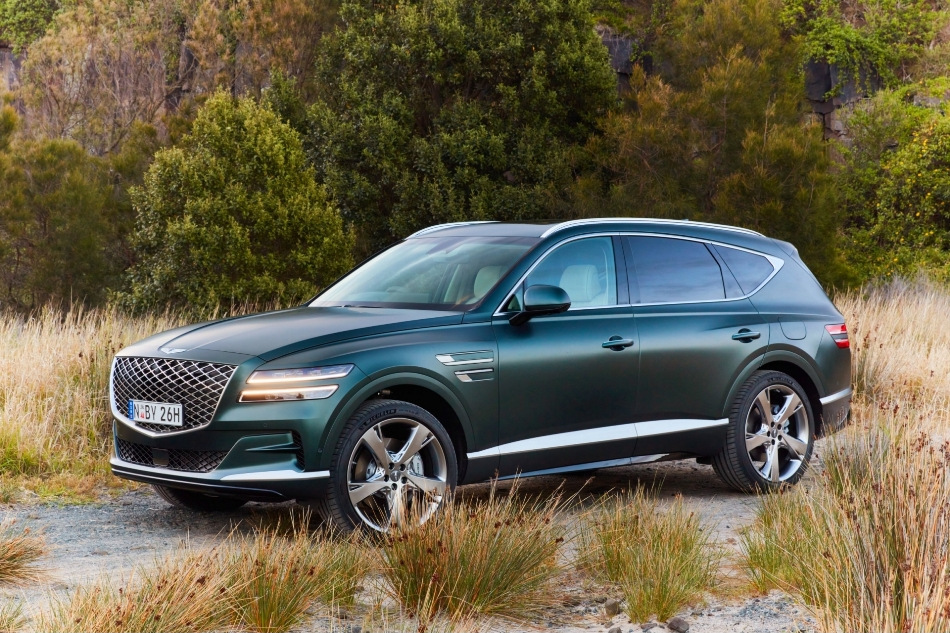 Der Genesis GV80 Crossover ist der Inbegriff von Luxus und Spitzentechnologie