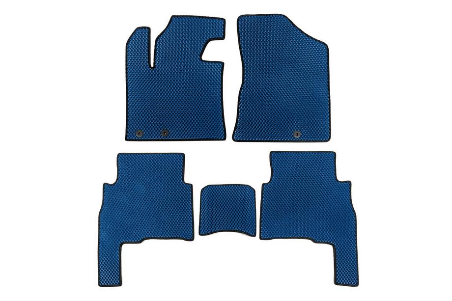 Kia Sorento II XM 2009-2014 Fußmatten 2009-2012 (EVA, Blau) Image
