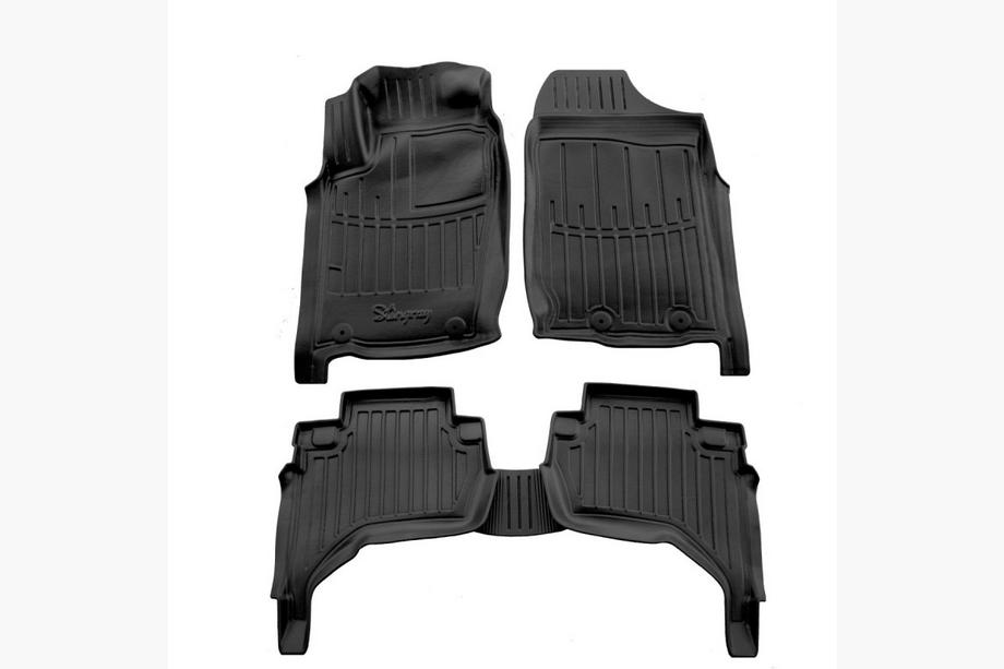 Mitsubishi L200 2006-2015 Gummimatten Stingray 3D (arabic version, 5 Stk) Image