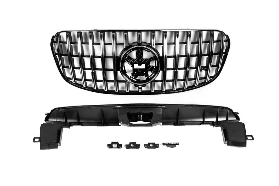 Mercedes GLS X167 2019- Frontgrill 2023+ (GT Panamericana) Foto 4