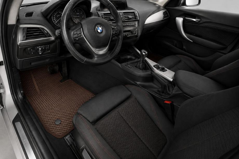 BMW 1 Series F20/F21 2011-2019 EVA Fußmatten (Braun) Image