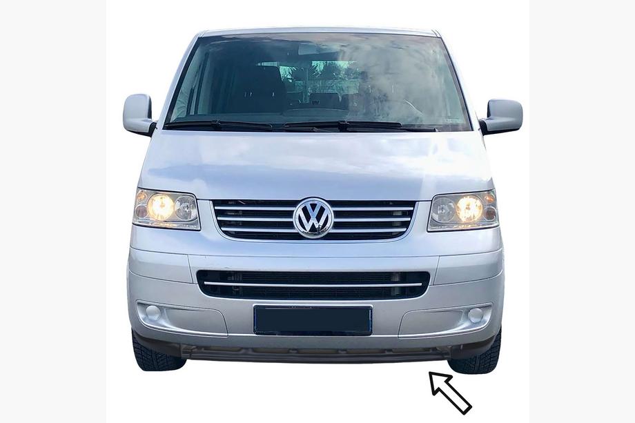 Volkswagen T5 Multivan 2003–2010 Frontlippe ESA (schwarz) Image