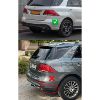 Heckdiffusor für GLE (Design GLE63) Foto 3