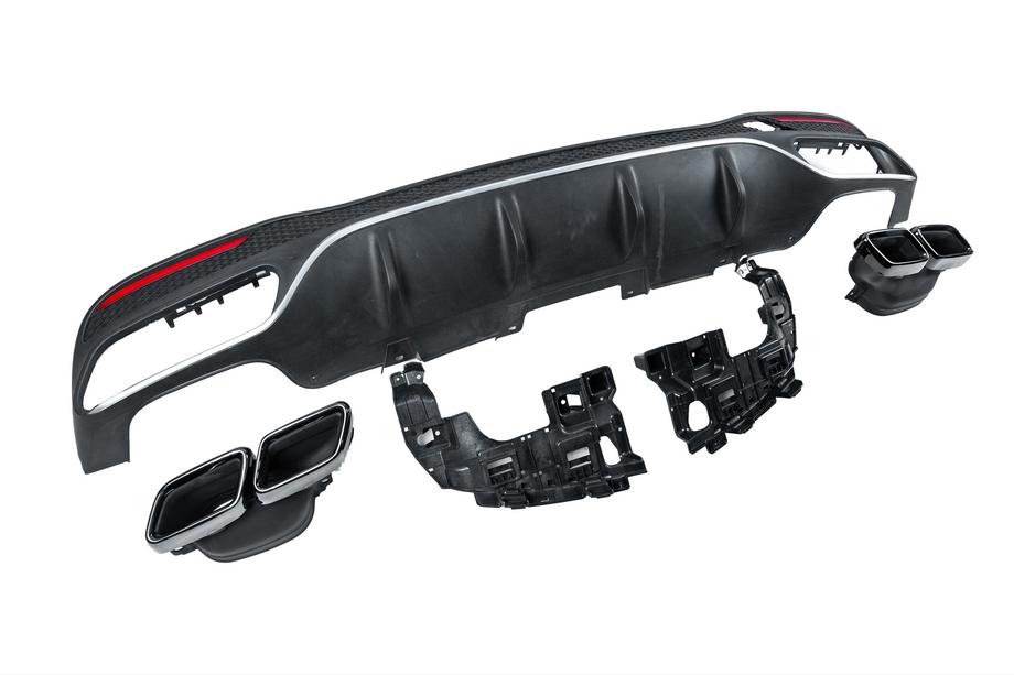 Mercedes GLE/ML class W166 2011-2018 Heckdiffusor für GLE (Design GLE63) Foto 10
