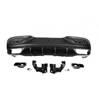 Heckdiffusor mit Endrohren Black (Design GLE63) Foto 1