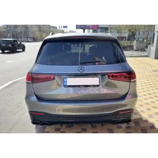 Heckdiffusor mit Endrohren BlackEdition (Design GLS63) Foto 2