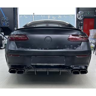 Heckdiffusor Black mit Endrohren Black (Design AMG63) Foto 1