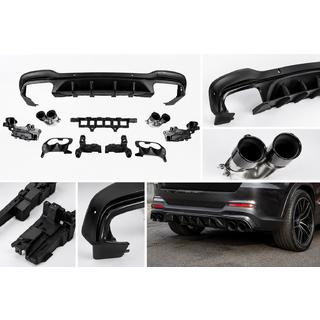 Heckdiffusor mit Endrohren (Design AMG43) Foto 1