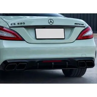 Heckdiffusor mit Endrohrblenden Black (2015-2018, GT63 Design) Foto 3