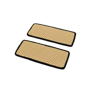 Polyurethan Einstiegsleisten Matten (2 Stk, EVA, Beige) Foto 2