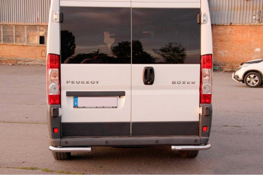 Opel Movano 2021- Hintere Eckschutzrohre AK003 (2 Stk., Edelstahl) Foto 2