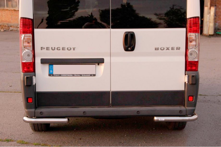 Opel Movano 2021- Hintere Eckschutzrohre AK003 (2 Stk., Edelstahl) Foto 4