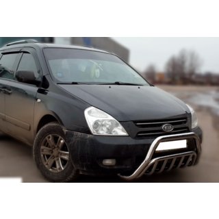 Frontbügel WT002 (2006-2013, Edelstahl) Kia Carnival 2002-2013 Foto 2
