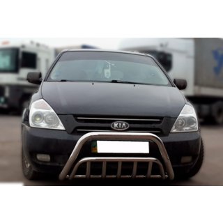 Frontbügel WT002 (2006-2013, Edelstahl) Kia Carnival 2002-2013 Foto 1