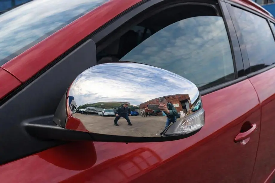 Renault Fluence 2009-2016 Spiegelabdeckungen (2 Stk, Edelstahl) Carmos - Türkischer Edelstahl Image