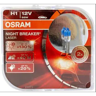 Scheinwerferlampe Osram 64150NBL H1 55W 12V