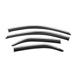 Windabweiser mit Chromleiste Niken Luxury (2011-2017 EU / 2011-2014 USA, 4 Stk) Toyota Camry 2011–2017 Foto 1