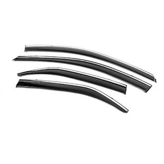 Windabweiser mit Chromleiste Niken Luxury (2011-2017 EU / 2011-2014 USA, 4 Stk) Toyota Camry 2011–2017 Foto 2