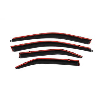 Windabweiser mit Chromleiste Niken Luxury (2011-2017 EU / 2011-2014 USA, 4 Stk) Toyota Camry 2011–2017 Foto 3