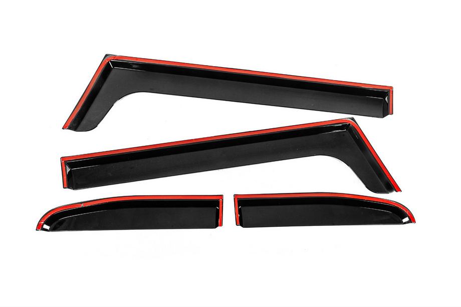 Toyota FJ Cruiser 2006-2022 Windabweiser Niken Luxury (4 Stk) Foto 5